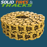 CR4854 Sealed and Greased Track Chain Assembly with 41 Links
