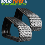 400x86x54 CTL Rubber Track- Zig Zag Pattern